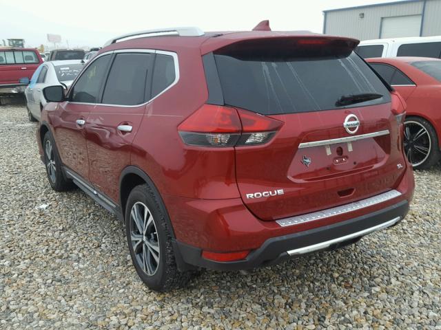 5N1AT2MT6JC705330 - 2018 NISSAN ROGUE S RED photo 3