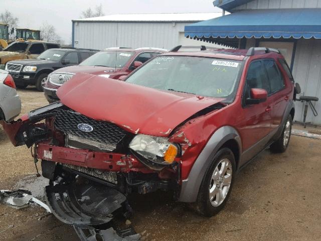 1FMZK02185GA42479 - 2005 FORD FREESTYLE RED photo 2