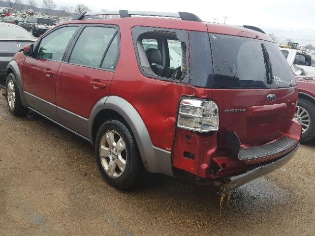 1FMZK02185GA42479 - 2005 FORD FREESTYLE RED photo 3