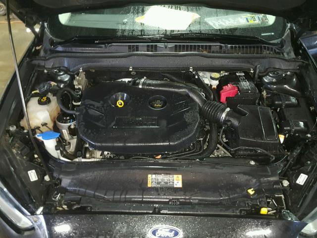 3FA6P0D98ER218781 - 2014 FORD FUSION TIT BLACK photo 7