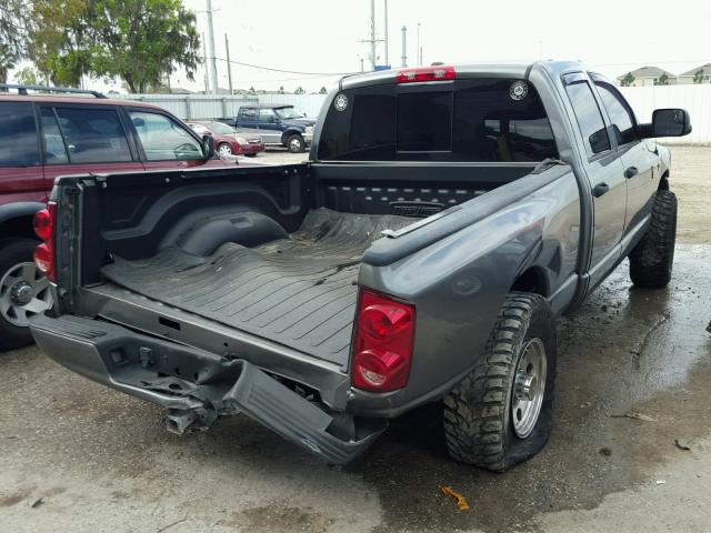 3D7KR28L29G506646 - 2009 DODGE RAM 2500 GRAY photo 4