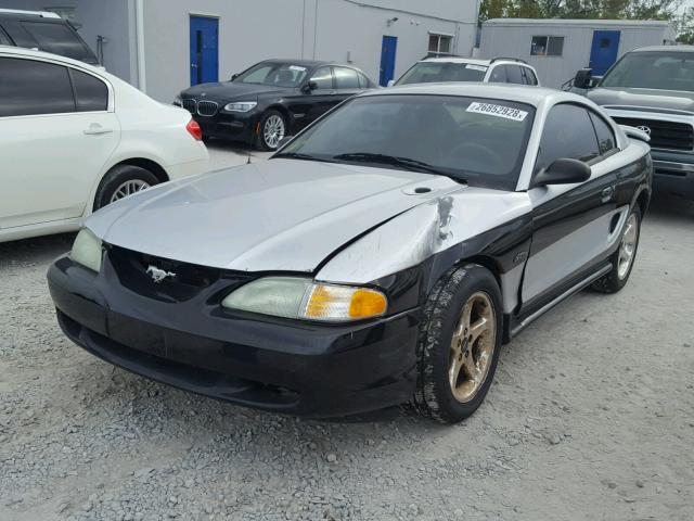 1FAFP42XXWF244693 - 1998 FORD MUSTANG GT TWO TONE photo 2