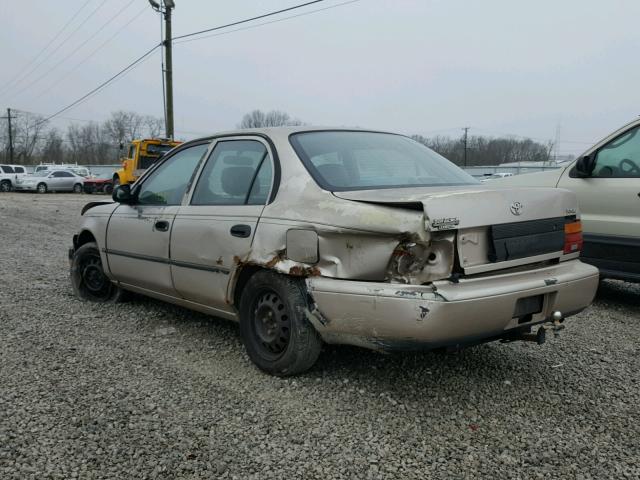 2T1AE04B5RC032611 - 1994 TOYOTA COROLLA BEIGE photo 3