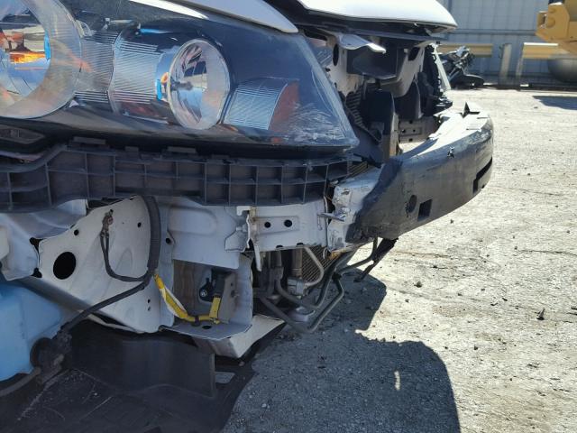 1HGCP267X8A056656 - 2008 HONDA ACCORD EX WHITE photo 9