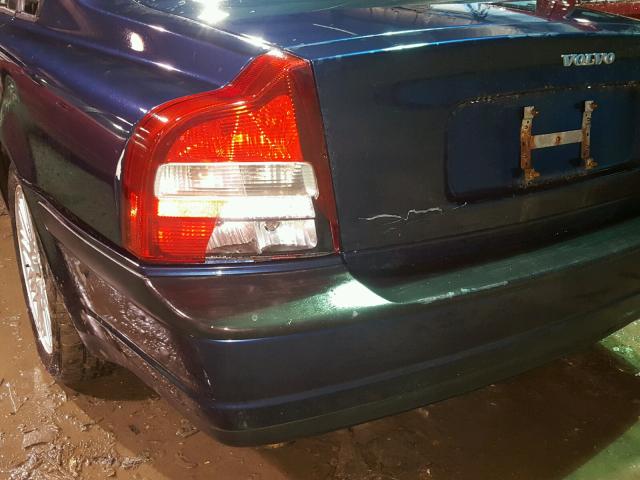 YV1TS90D311188291 - 2001 VOLVO S80 T6 BLUE photo 10