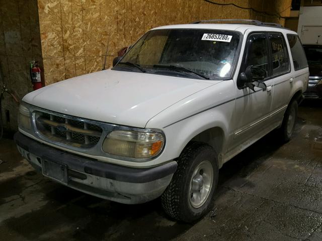 1FMZU34XXWZB40528 - 1998 FORD EXPLORER WHITE photo 2