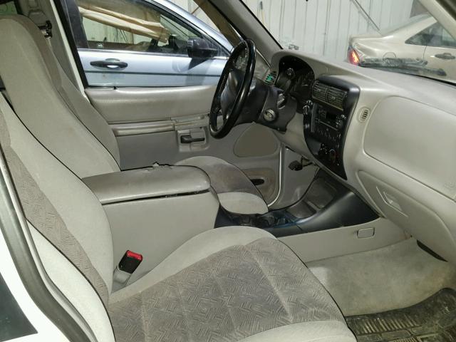 1FMZU34XXWZB40528 - 1998 FORD EXPLORER WHITE photo 5