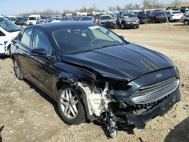 3FA6P0H7XER153909 - 2014 FORD FUSION SE GREEN photo 9