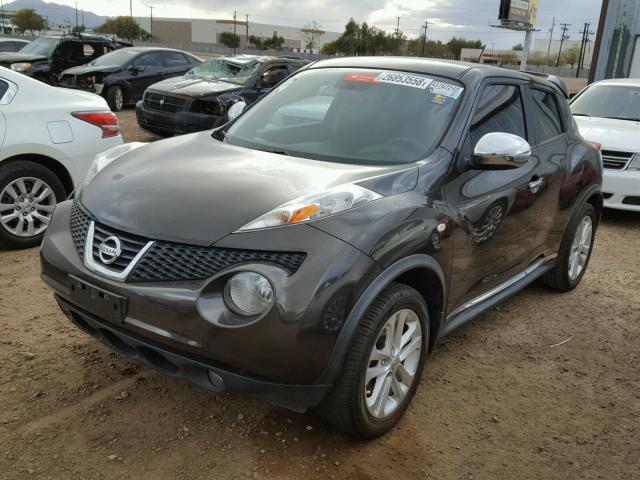 JN8AF5MV6BT017946 - 2011 NISSAN JUKE S CHARCOAL photo 2