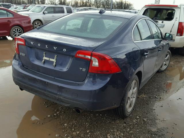 YV1622FS6C2039302 - 2012 VOLVO S60 T5 BLUE photo 4