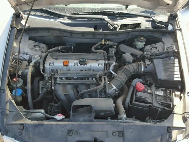 JHMCP26438C026986 - 2008 HONDA ACCORD LXP SILVER photo 7