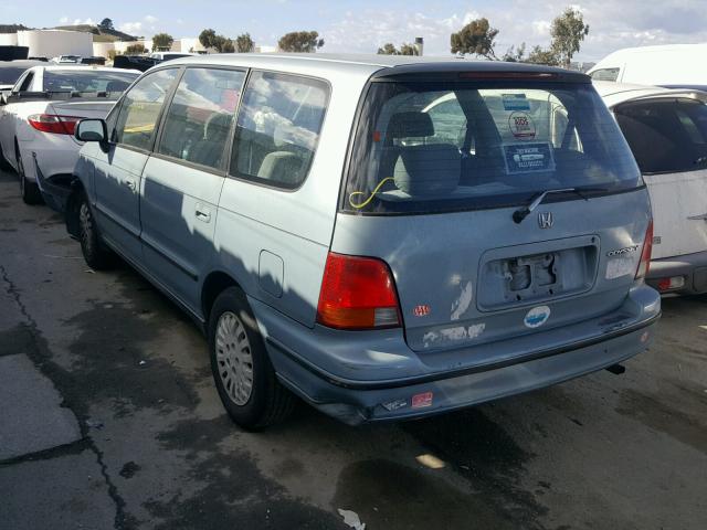 JHMRA1860TC011889 - 1996 HONDA ODYSSEY BA BLUE photo 3