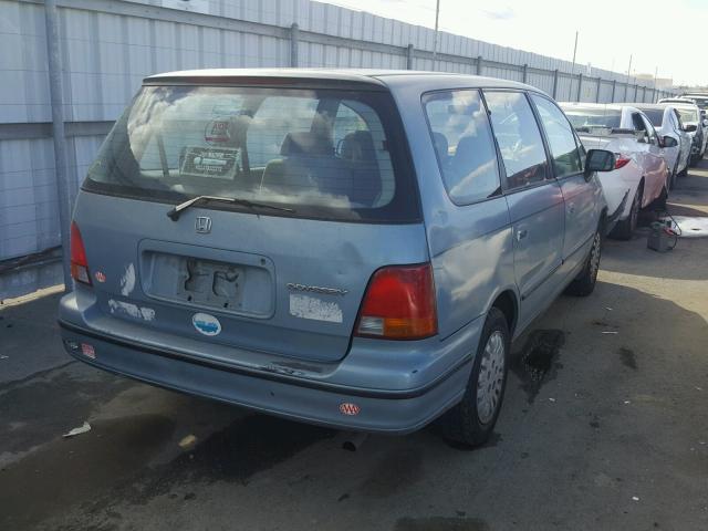 JHMRA1860TC011889 - 1996 HONDA ODYSSEY BA BLUE photo 4