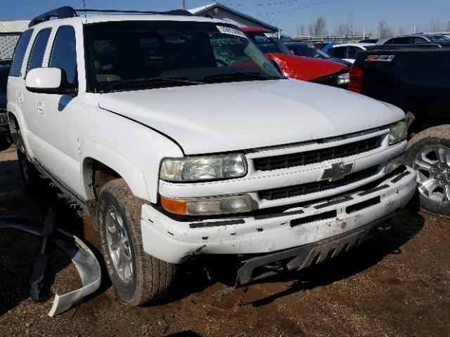 1GNEK13Z04R232784 - 2004 CHEVROLET TAHOE K150 WHITE photo 1