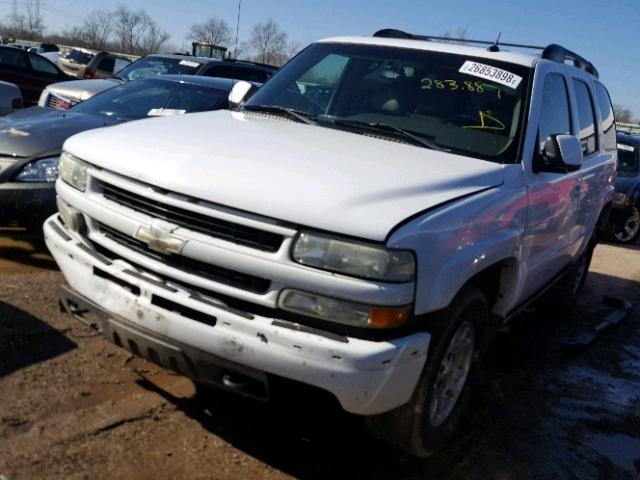 1GNEK13Z04R232784 - 2004 CHEVROLET TAHOE K150 WHITE photo 2