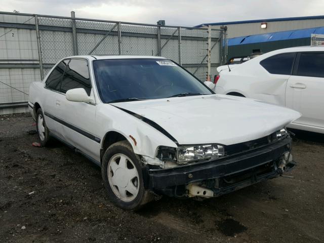 1HGCB7270PA040594 - 1993 HONDA ACCORD EX WHITE photo 1