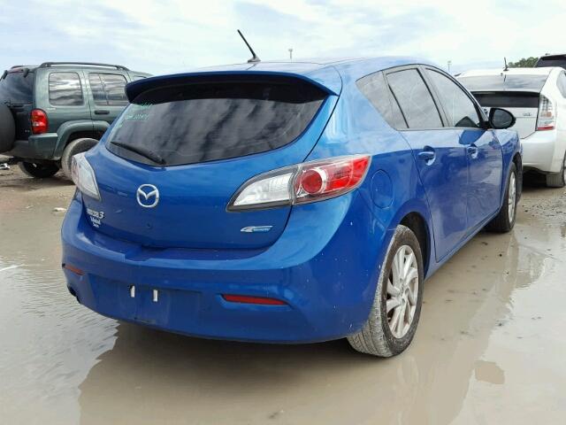 JM1BL1L71C1585250 - 2012 MAZDA 3 I BLUE photo 4