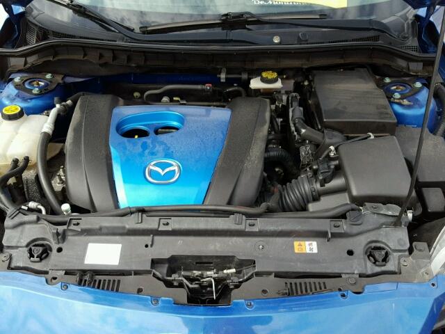 JM1BL1L71C1585250 - 2012 MAZDA 3 I BLUE photo 7