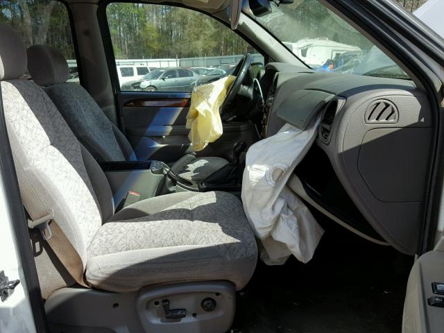 4NUES16S436100283 - 2003 ISUZU ASCENDER S თეთრი ფოტო 5