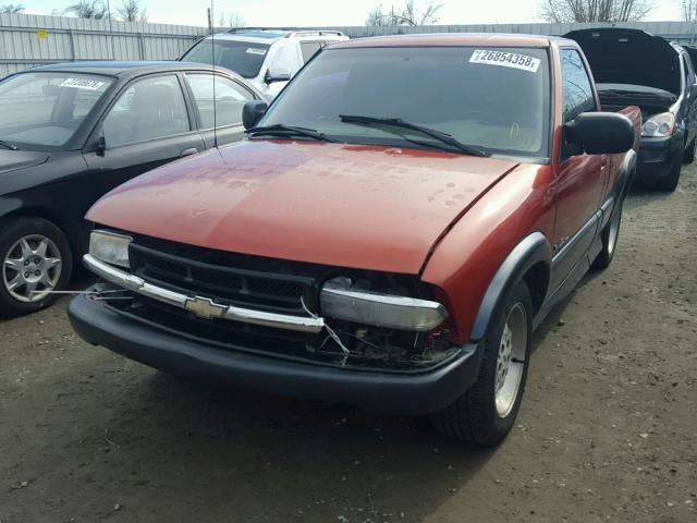 1GCCS1447Y8155118 - 2000 CHEVROLET S TRUCK S1 RED photo 2