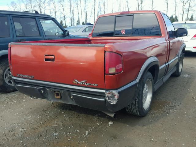 1GCCS1447Y8155118 - 2000 CHEVROLET S TRUCK S1 RED photo 4