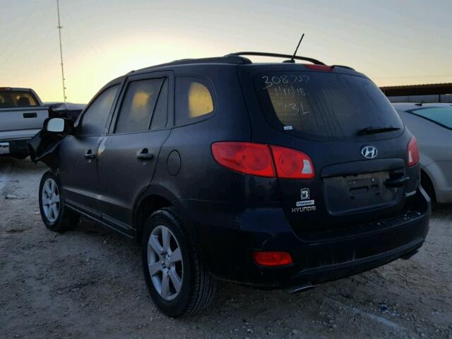 5NMSH13E58H138983 - 2008 HYUNDAI SANTA FE S BLUE photo 3