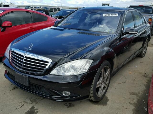 WDDNG86X58A211470 - 2008 MERCEDES-BENZ S 550 4MAT BLACK photo 2