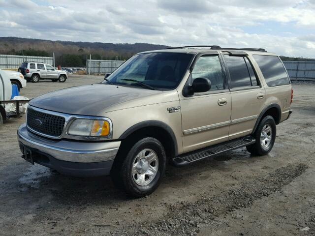 1FMPU16L1YLA25585 - 2000 FORD EXPEDITION TAN photo 2