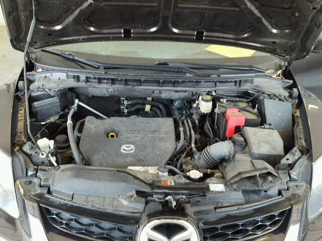 JM3ER2B57B0405461 - 2011 MAZDA CX-7 PURPLE photo 7