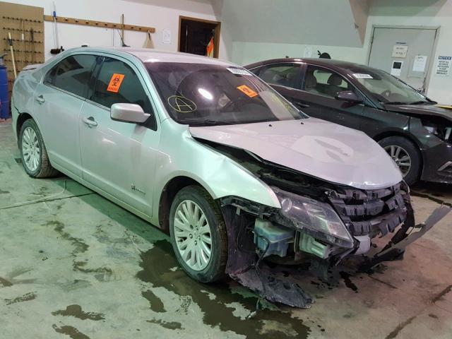 3FADP0L38AR201154 - 2010 FORD FUSION HYB SILVER photo 1