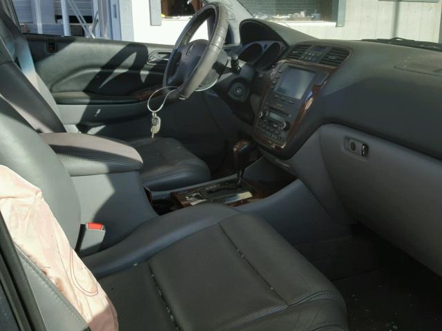 2HNYD18694H551531 - 2004 ACURA MDX TOURIN GRAY photo 5