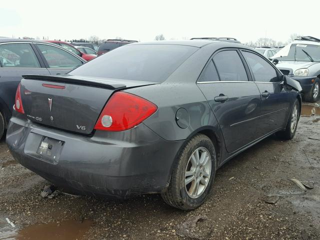 1G2ZG558464260907 - 2006 PONTIAC G6 SE1 GRAY photo 4