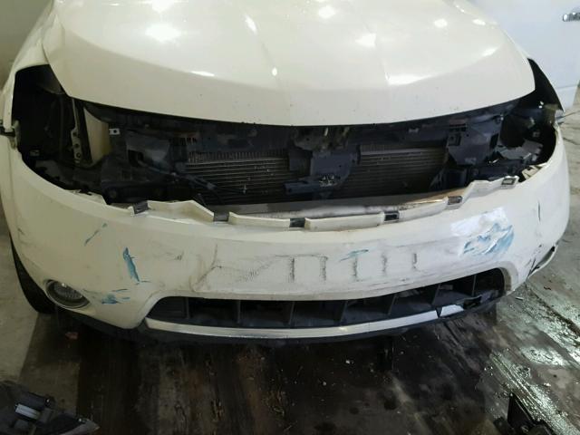 JN8AZ08T76W422477 - 2006 NISSAN MURANO SL WHITE photo 9