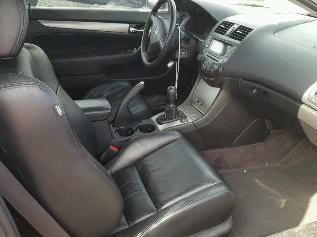 1HGCM71697A010660 - 2007 HONDA ACCORD EX BLUE photo 5