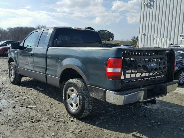 1FTRX14W36KB90560 - 2006 FORD F150 GREEN photo 3