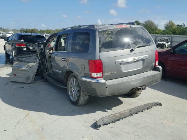 1A8HW58257F567566 - 2007 CHRYSLER ASPEN LIMI GRAY photo 3