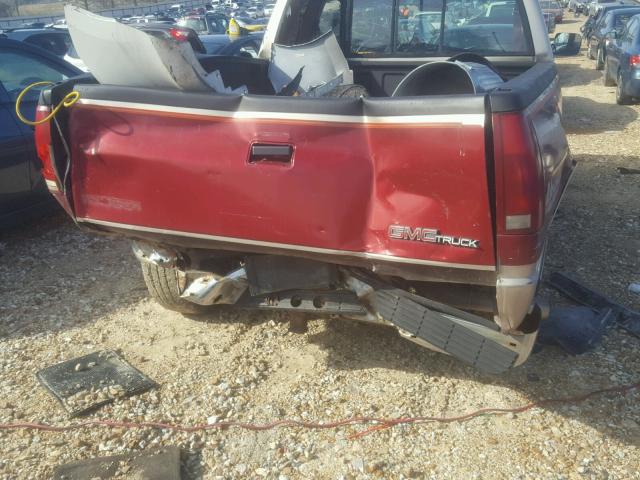 2GTEK19K1N1508337 - 1992 GMC SIERRA K15 TWO TONE photo 9