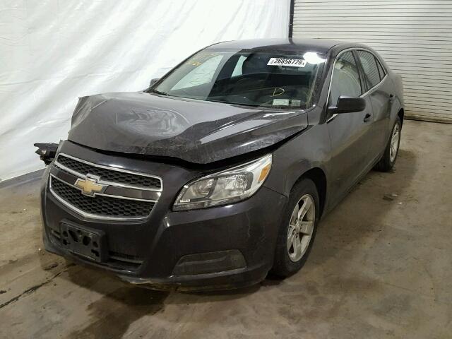 1G11B5SA0DF218761 - 2013 CHEVROLET MALIBU LS გრაფიტი ფოტო 2