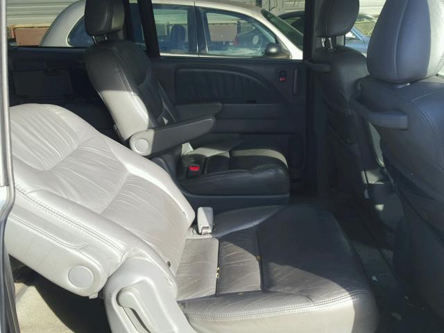 5FNRL386X6B085707 - 2006 HONDA ODYSSEY EX GRAY photo 6