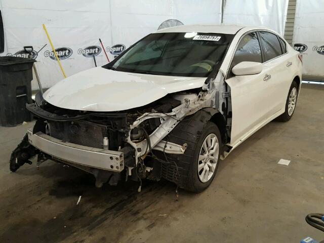 1N4AL3AP9DN449801 - 2013 NISSAN ALTIMA 2.5 WHITE photo 2