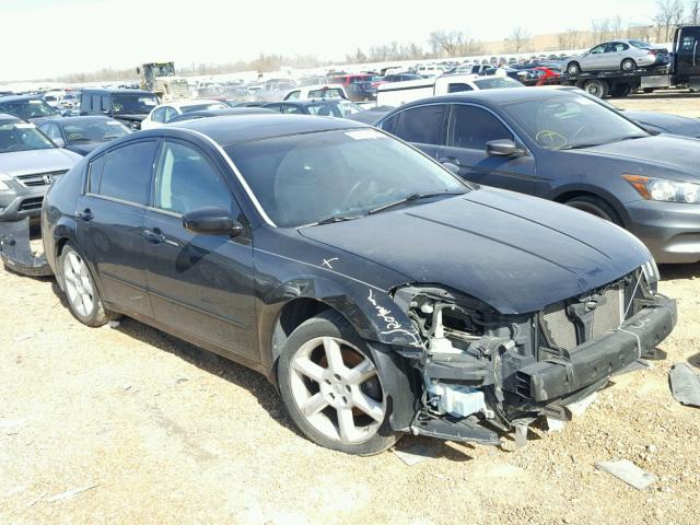 1N4BA41E06C851316 - 2006 NISSAN MAXIMA SE BLACK photo 1