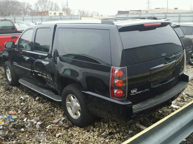 1GKFK66828J215913 - 2008 GMC YUKON XL D BLACK photo 3