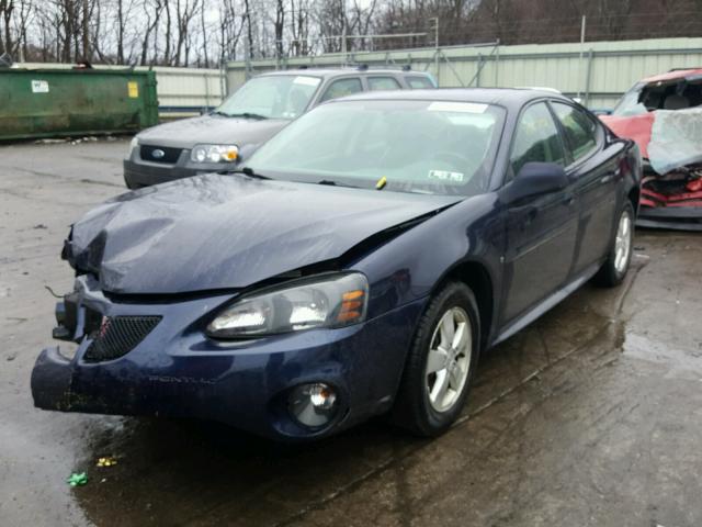 2G2WP552881160693 - 2008 PONTIAC GRAND PRIX BLUE photo 2