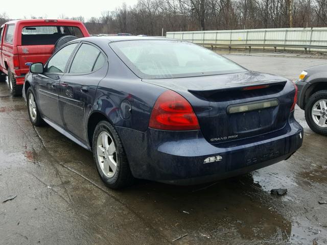 2G2WP552881160693 - 2008 PONTIAC GRAND PRIX BLUE photo 3