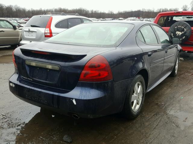 2G2WP552881160693 - 2008 PONTIAC GRAND PRIX BLUE photo 4