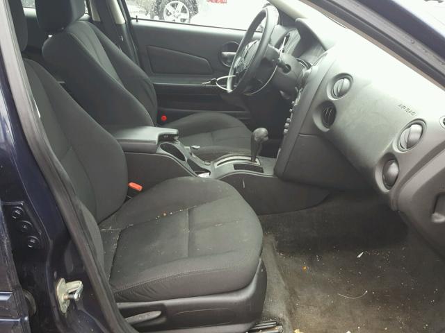 2G2WP552881160693 - 2008 PONTIAC GRAND PRIX BLUE photo 5