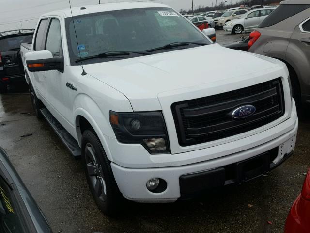 1FTFW1CF6DFA60155 - 2013 FORD F150 SUPER WHITE photo 1