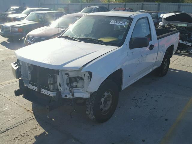 1GTCS148768238824 - 2006 GMC CANYON WHITE photo 2