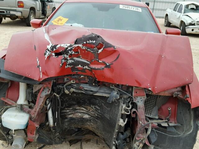 2B3CL3CG8BH502821 - 2011 DODGE CHARGER RED photo 7