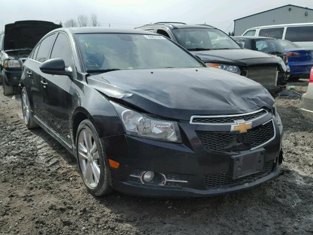 1G1PG5S93B7164736 - 2011 CHEVROLET CRUZE LT BLACK photo 1